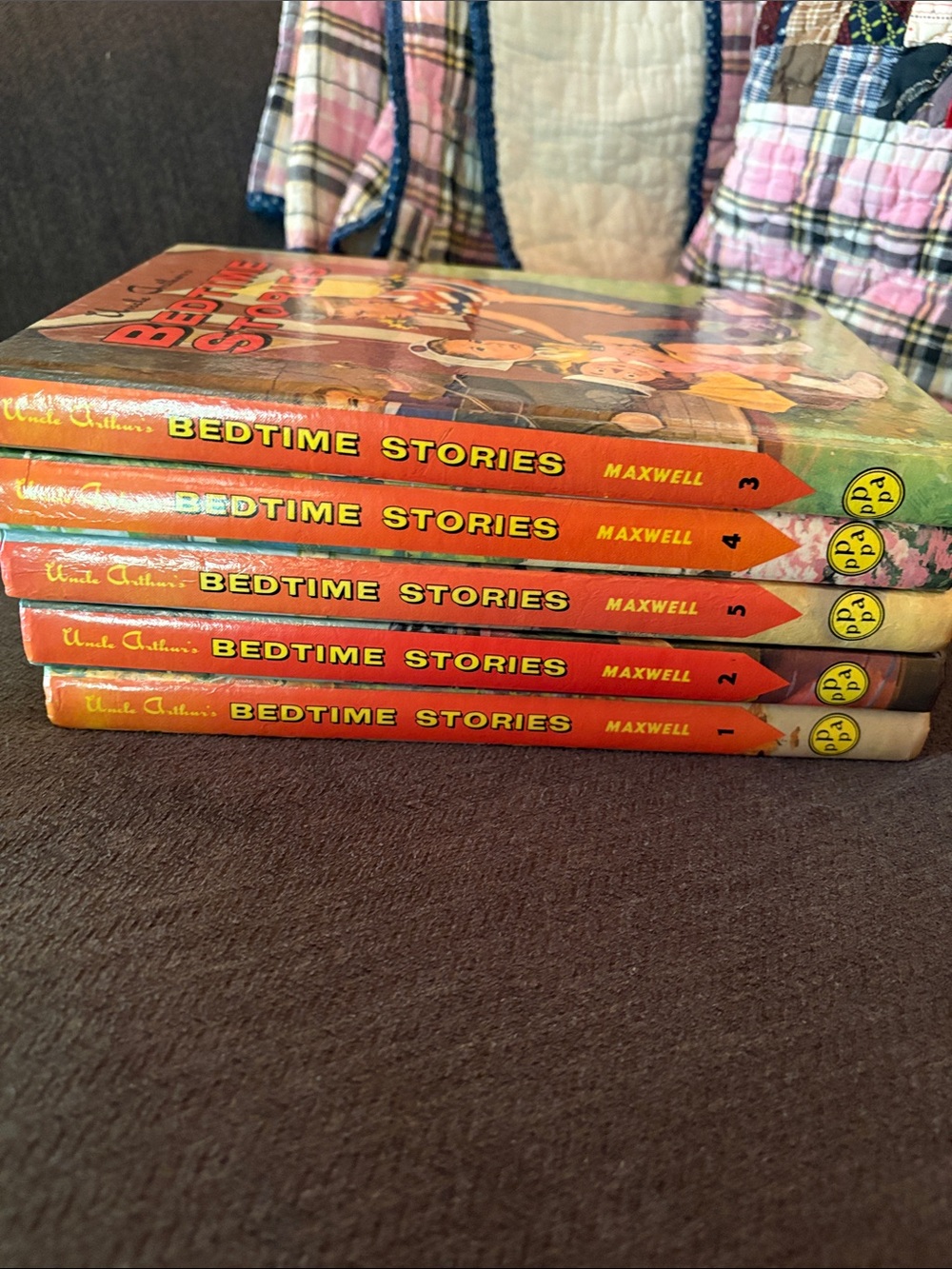 Set of 5 Uncle Arthur's Bedtime Stories Books